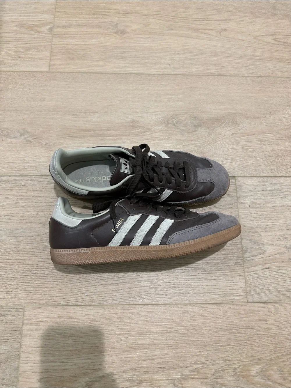 adidas Samba Men's Black and Grey Athletic Sneakers